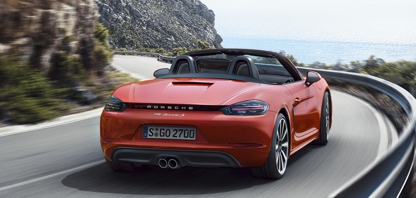 Porsche 718 Boxster Rent