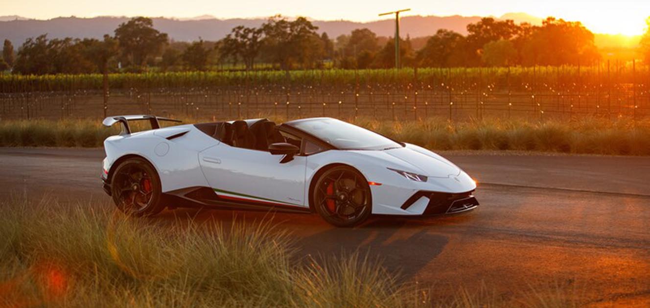 Lamborghini Huracan Performante Spider Rent
