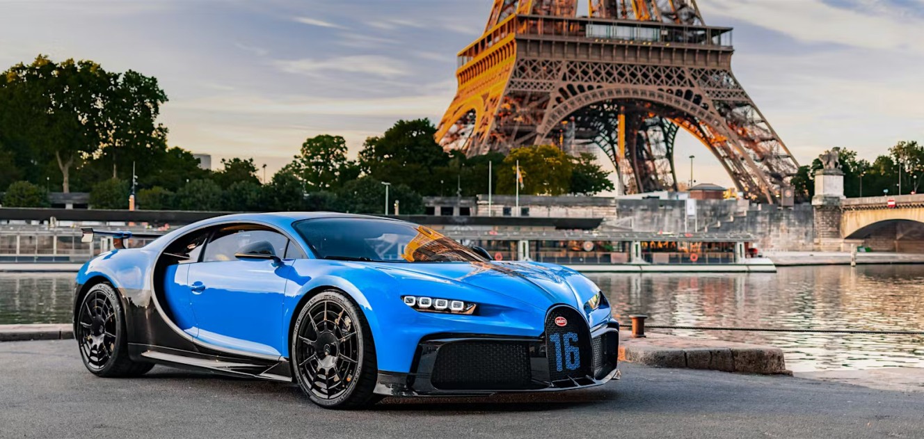 Rent a Bugatti in France