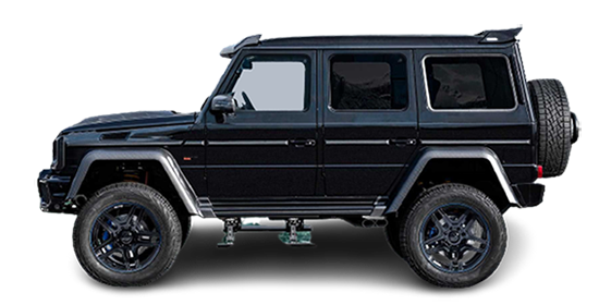 Rent a Mercedes G500 4x4²