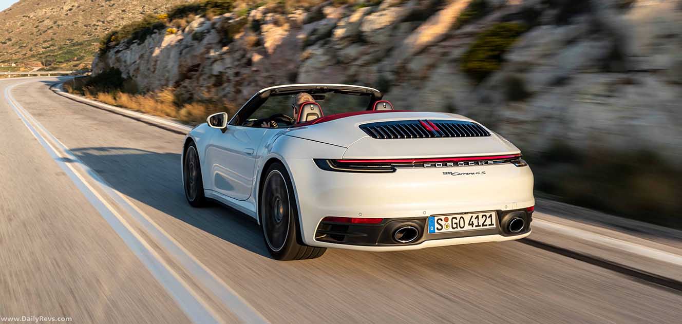 Porsche 911 992 4S Cabriolet Rent