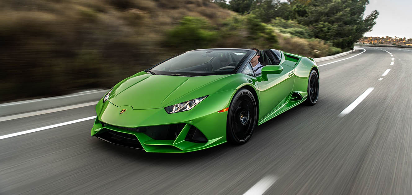Lamborghini Huracan EVO Spider Rent